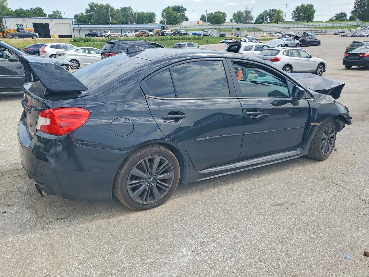 2015 Subaru Wrx Black vin: JF1VA1A69F9834399