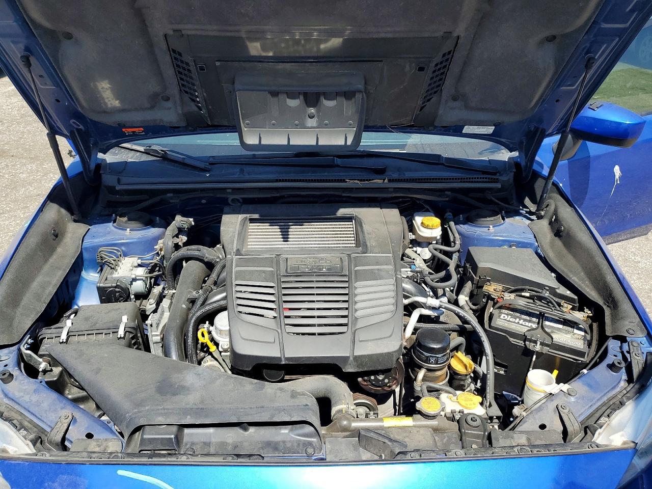 2020 Subaru Wrx Blue vin: JF1VA1A69L9832633