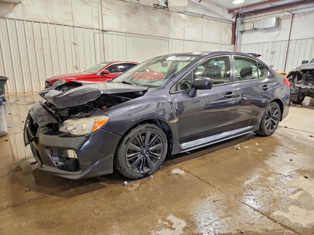 2015 Subaru Wrx Gray vin: JF1VA1A6XF9805803