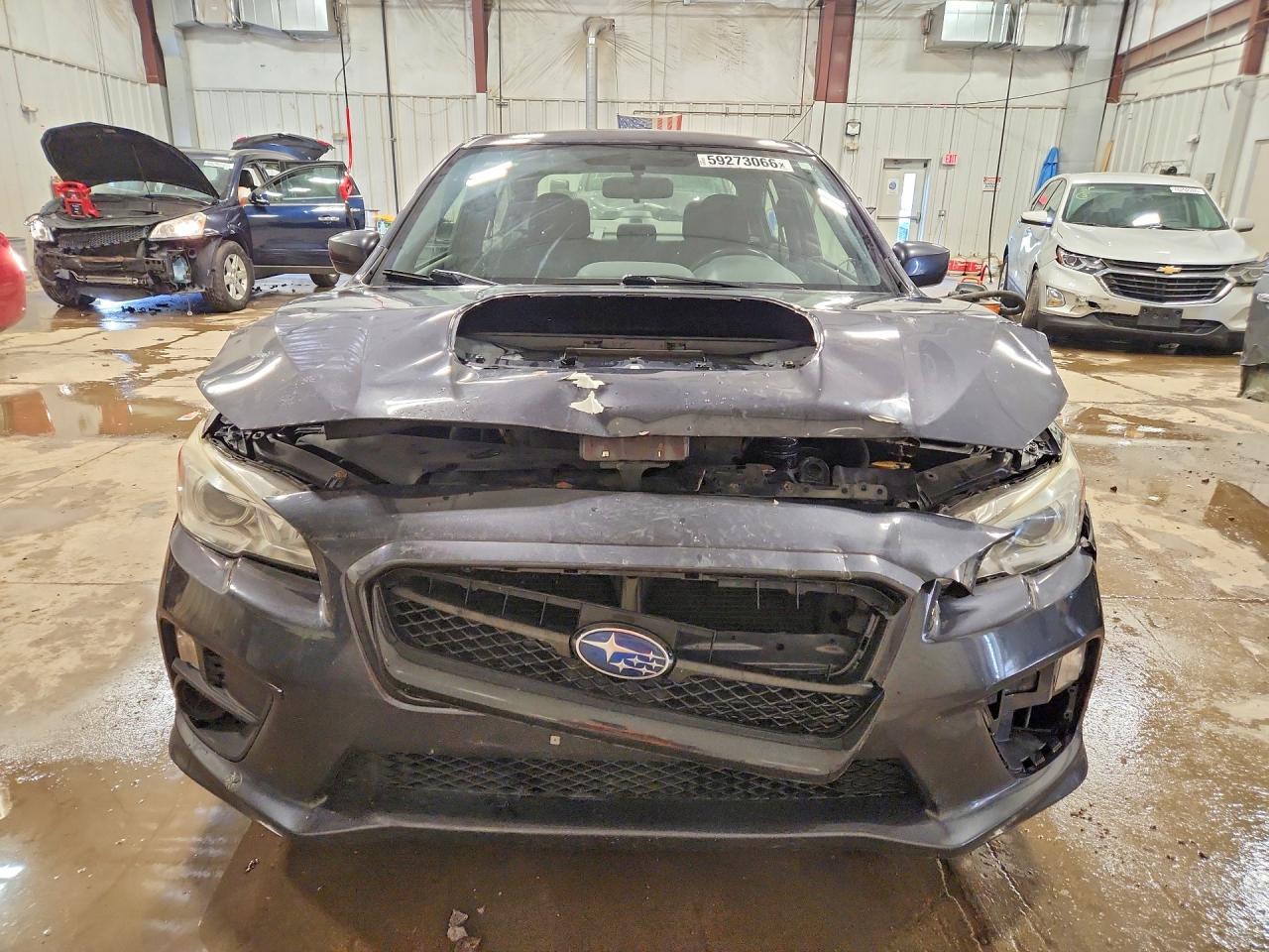 2015 Subaru Wrx Gray vin: JF1VA1A6XF9805803