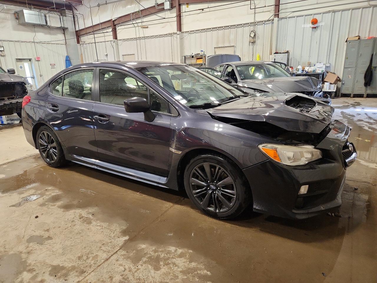 2015 Subaru Wrx Gray vin: JF1VA1A6XF9805803