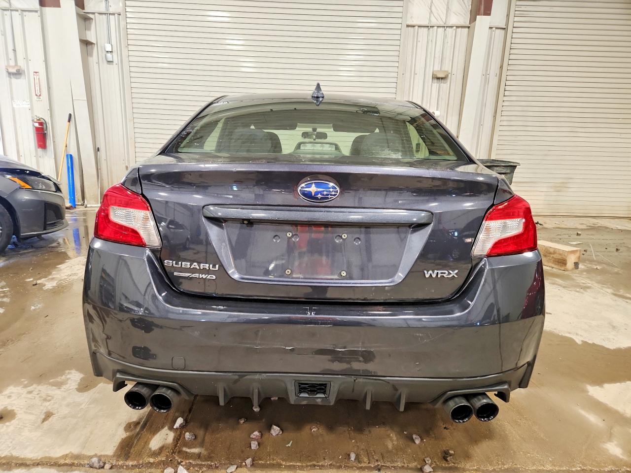 2015 Subaru Wrx Gray vin: JF1VA1A6XF9805803