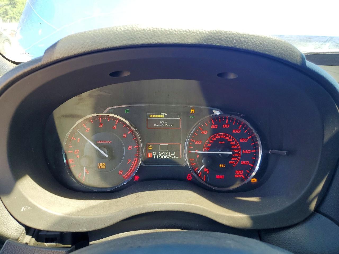 2017 Subaru Wrx Синий vin: JF1VA1B61H9809384