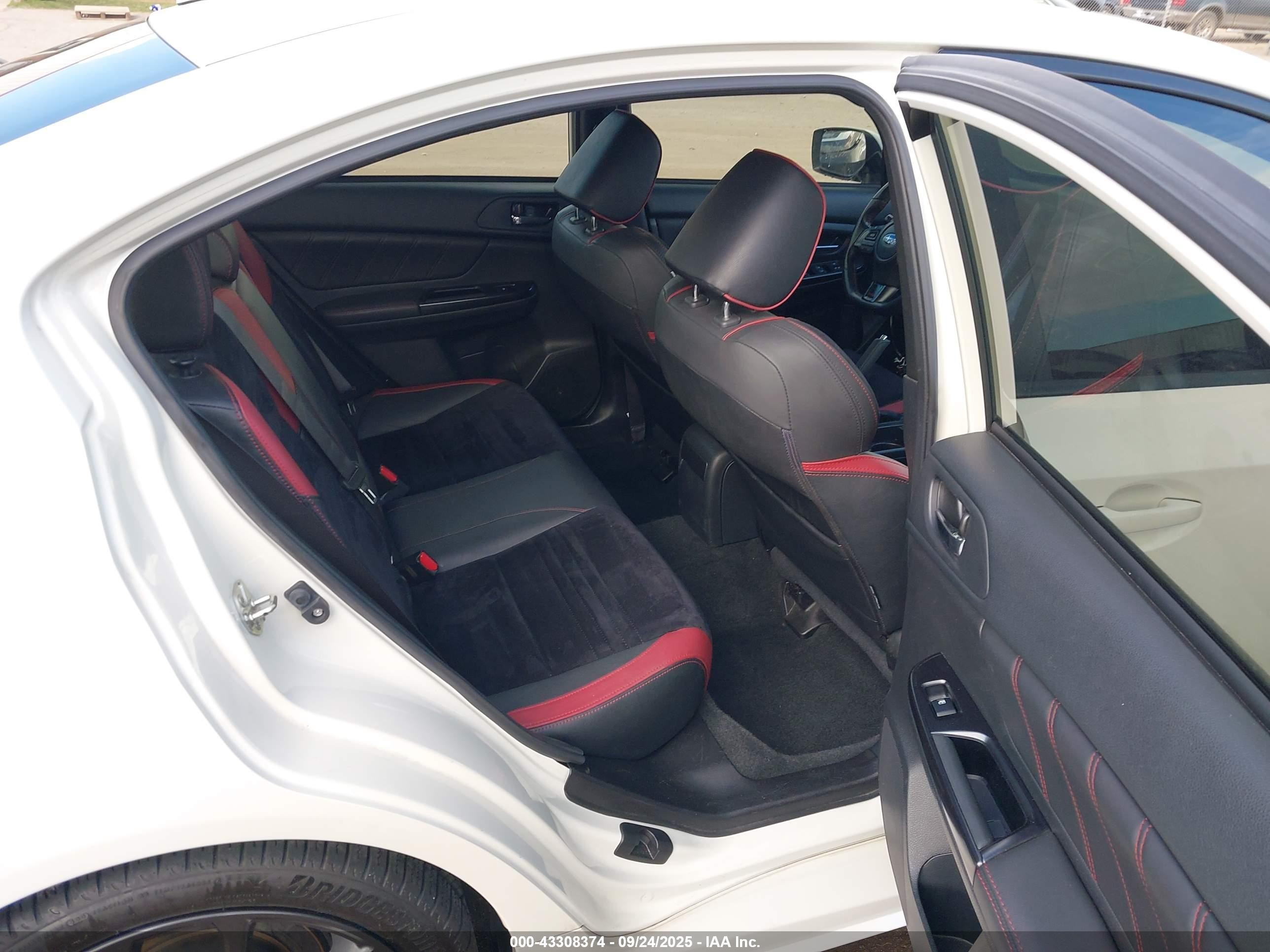 2018 Subaru Wrx Premium White vin: JF1VA1B65J9832687