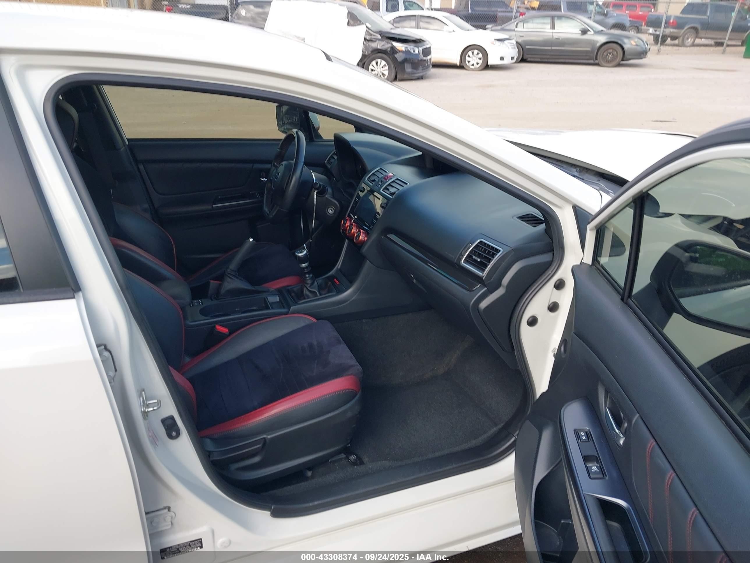 2018 Subaru Wrx Premium White vin: JF1VA1B65J9832687