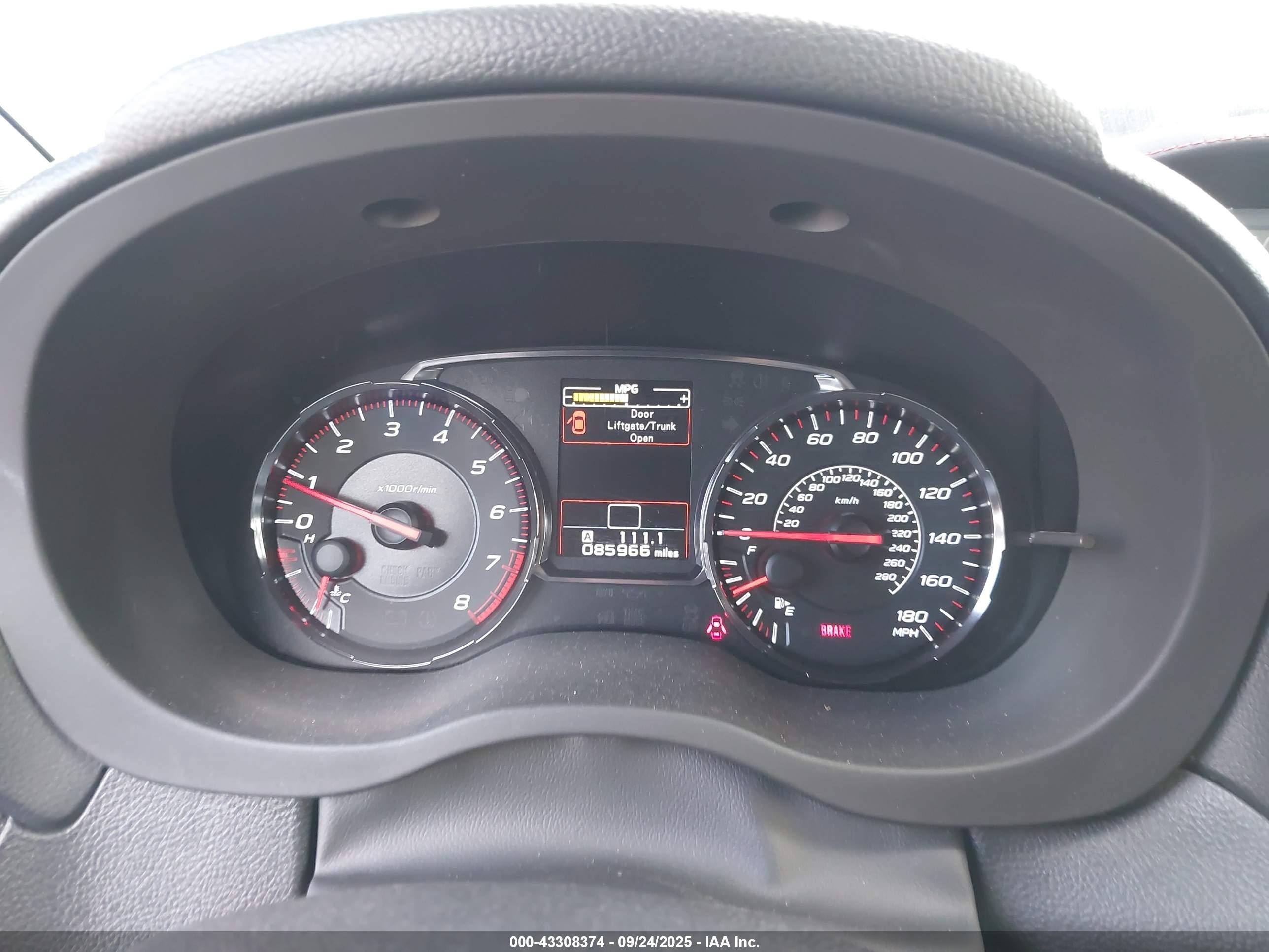 2018 Subaru Wrx Premium White vin: JF1VA1B65J9832687