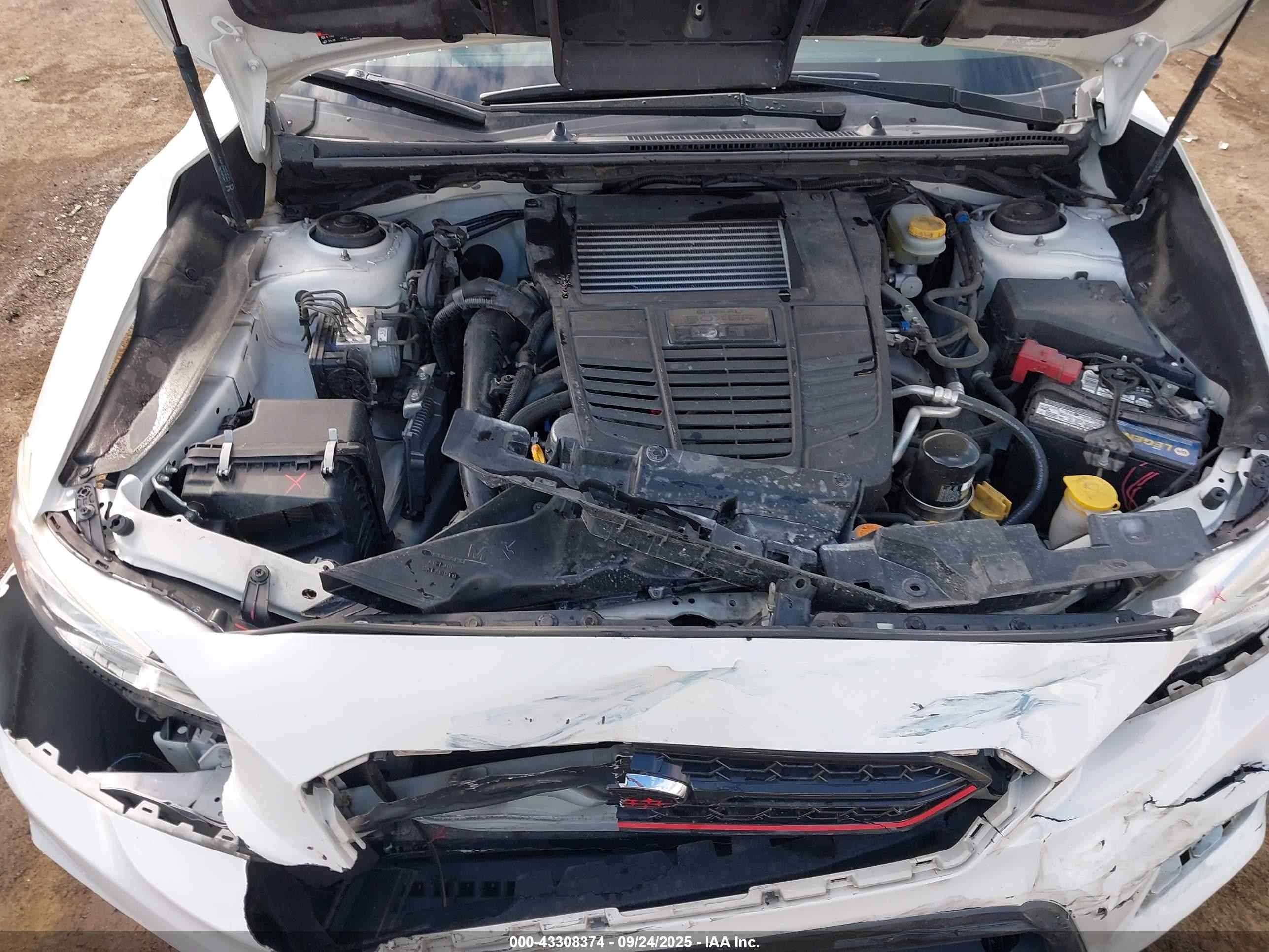 2018 Subaru Wrx Premium White vin: JF1VA1B65J9832687