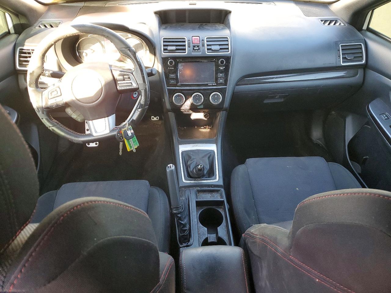2017 Subaru Wrx White vin: JF1VA1B69H9840818