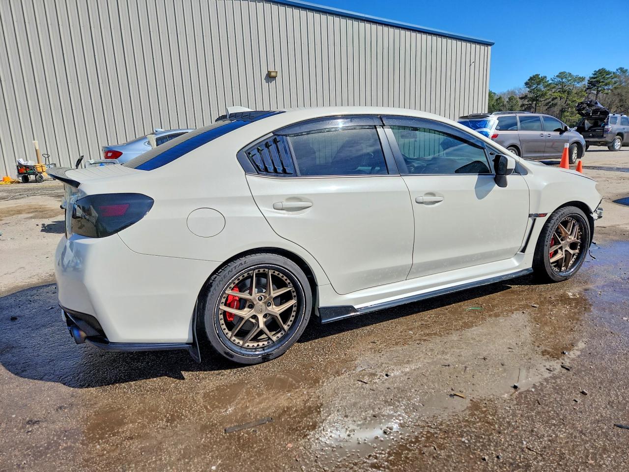 2020 Subaru Wrx Premium White vin: JF1VA1B69L9806483