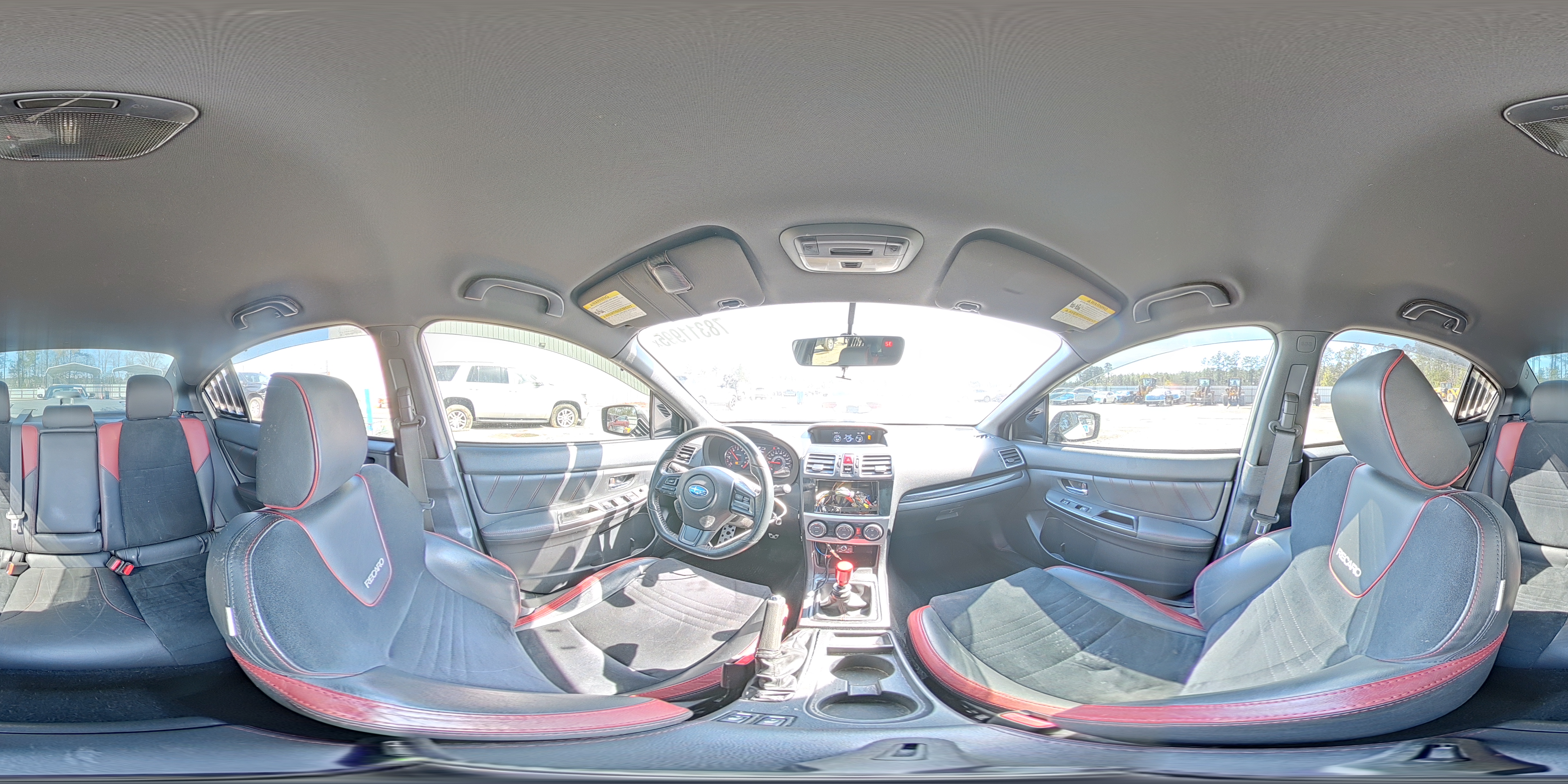 2020 Subaru Wrx Premium White vin: JF1VA1B69L9806483