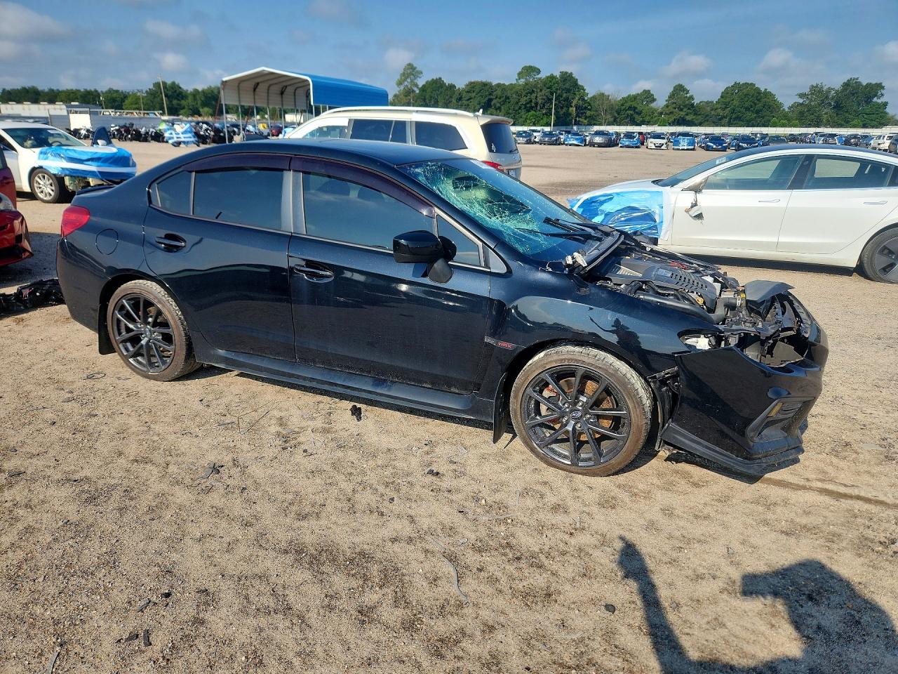 2018 Subaru Wrx Premium Black vin: JF1VA1C60J9822566