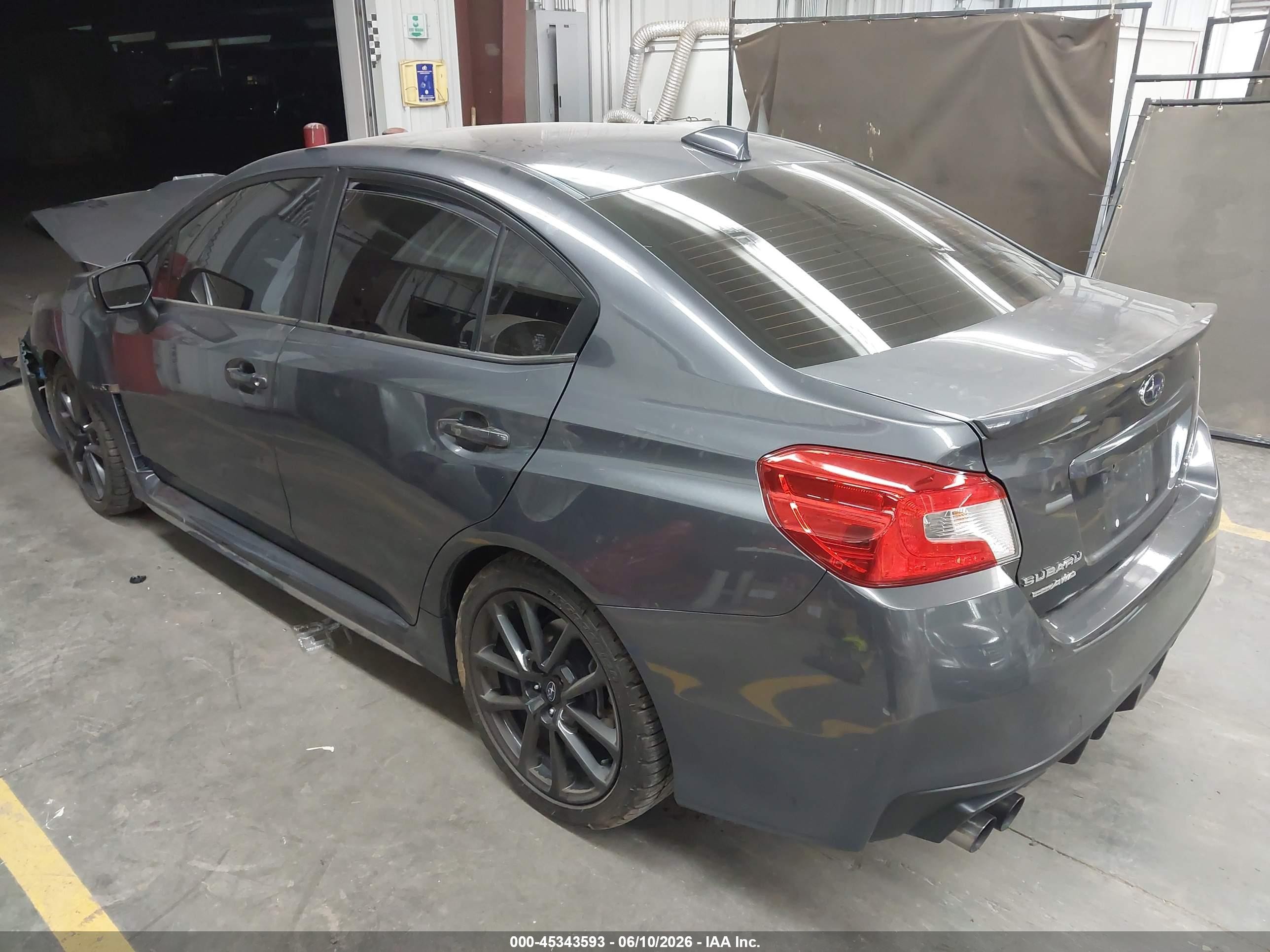 2021 Subaru Wrx Premium Серый vin: JF1VA1C62M9808429
