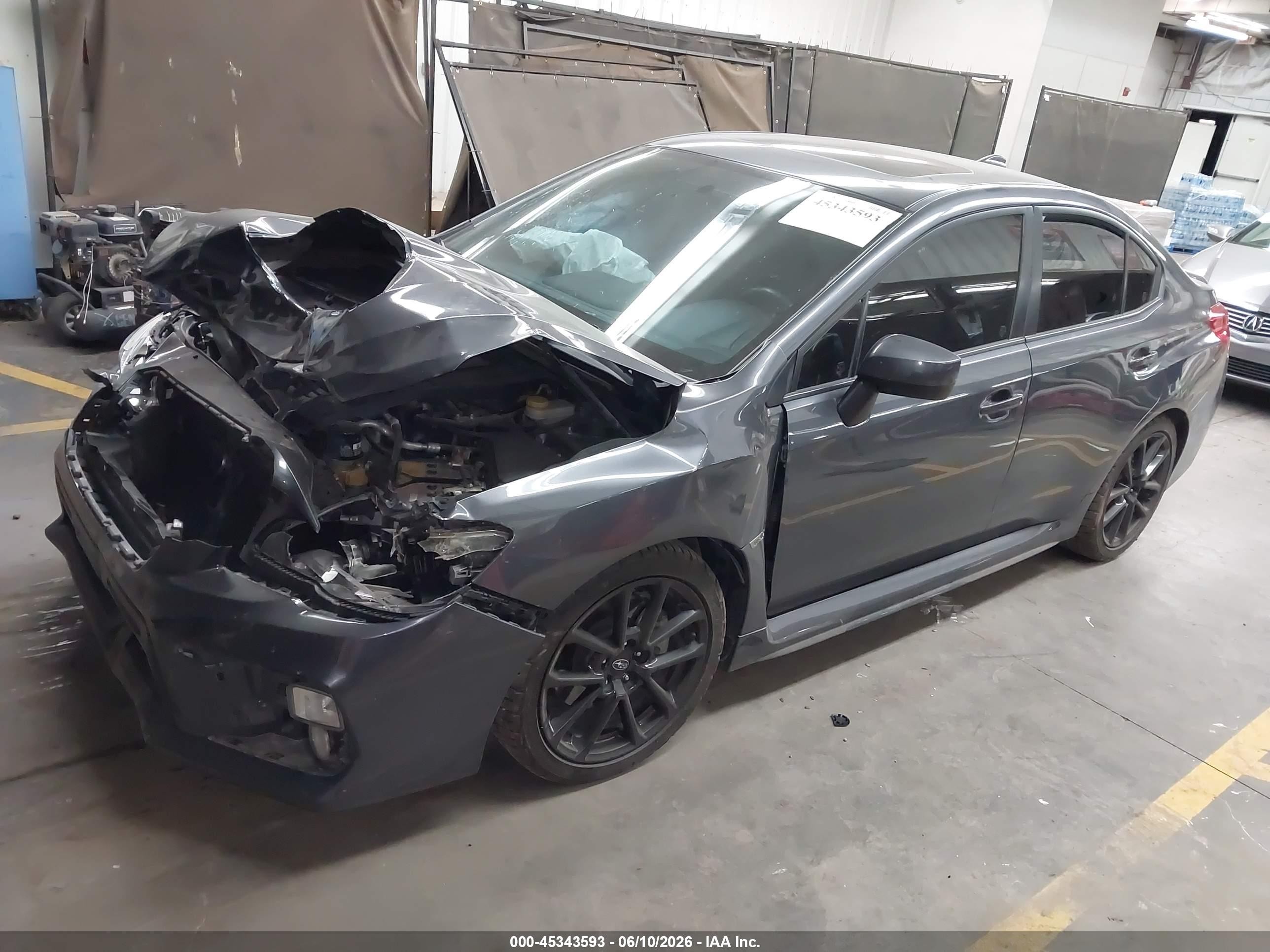 2021 Subaru Wrx Premium Серый vin: JF1VA1C62M9808429