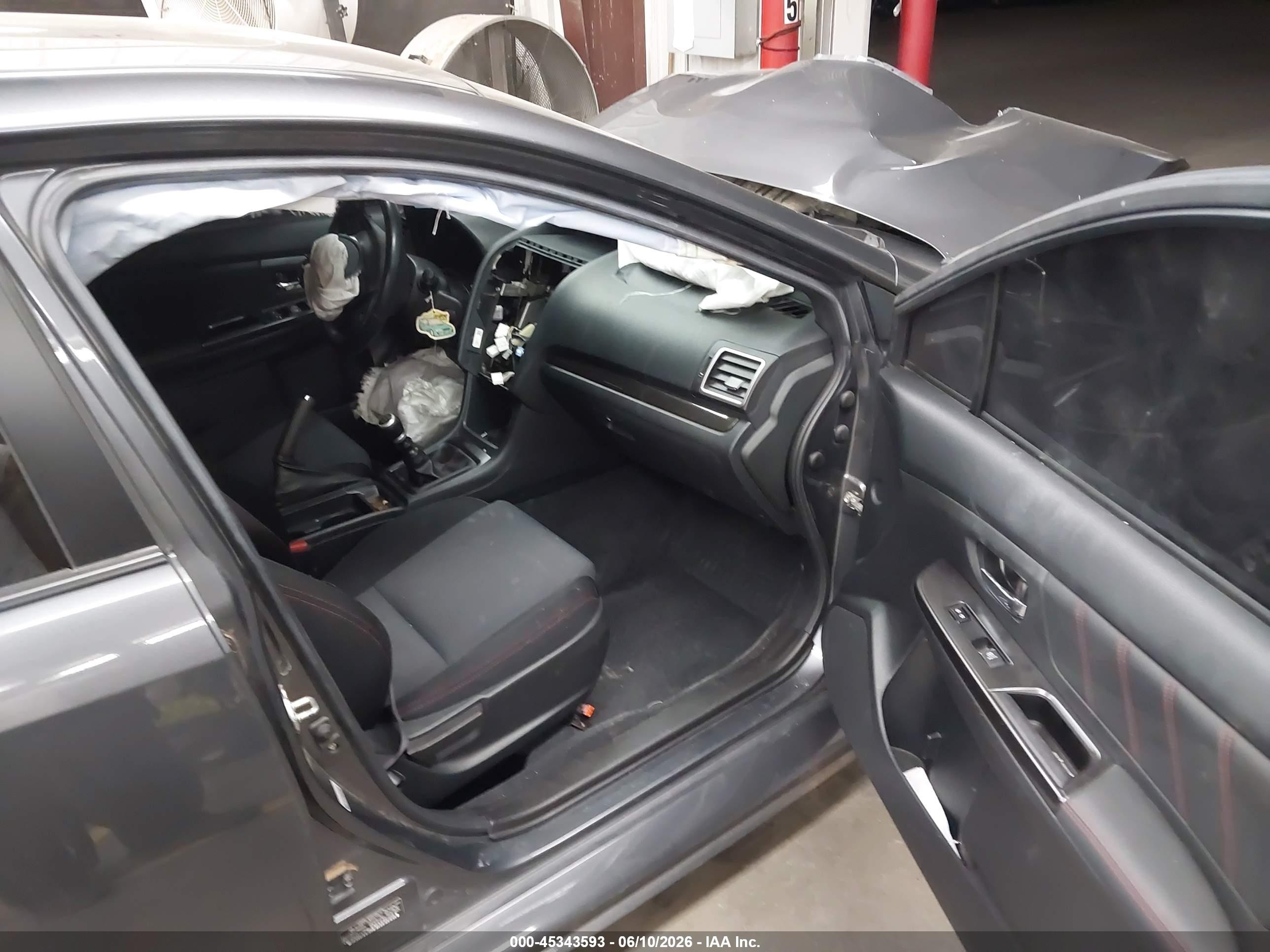 2021 Subaru Wrx Premium Серый vin: JF1VA1C62M9808429