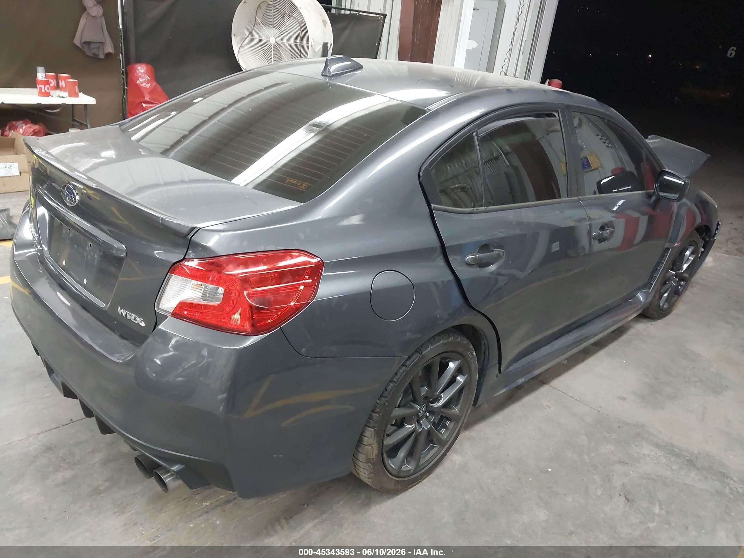 2021 Subaru Wrx Premium Серый vin: JF1VA1C62M9808429