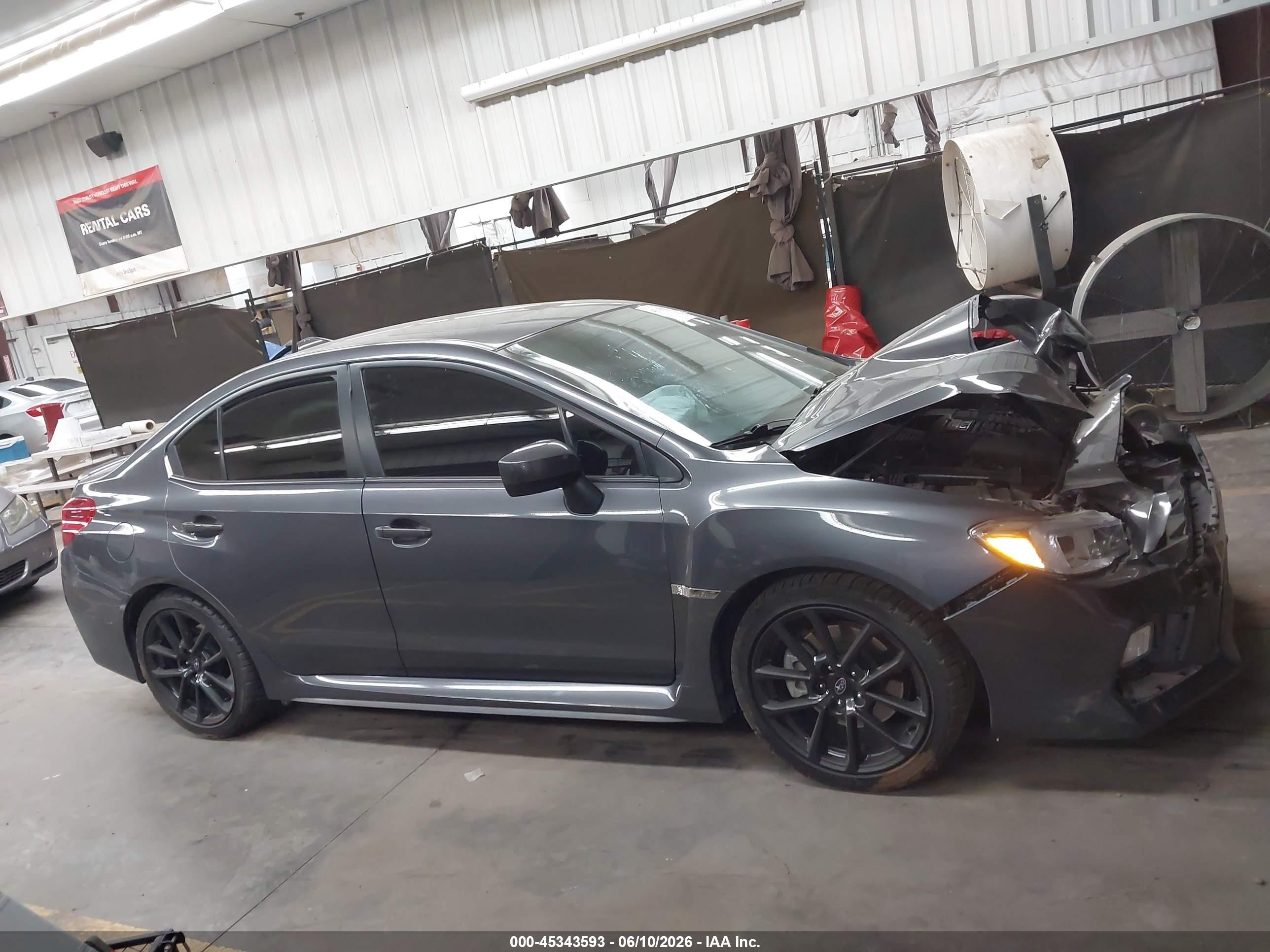 2021 Subaru Wrx Premium Серый vin: JF1VA1C62M9808429