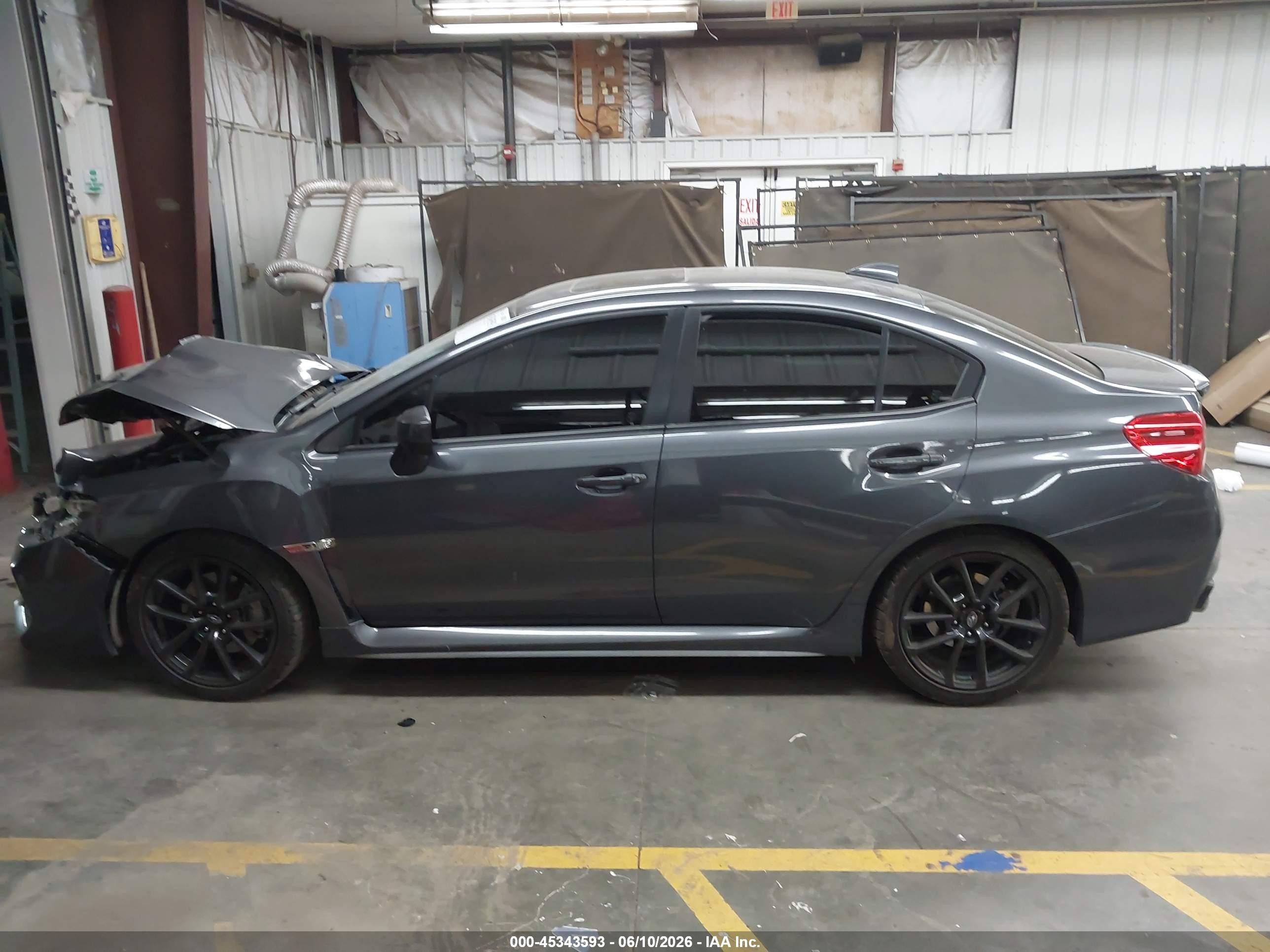 2021 Subaru Wrx Premium Серый vin: JF1VA1C62M9808429