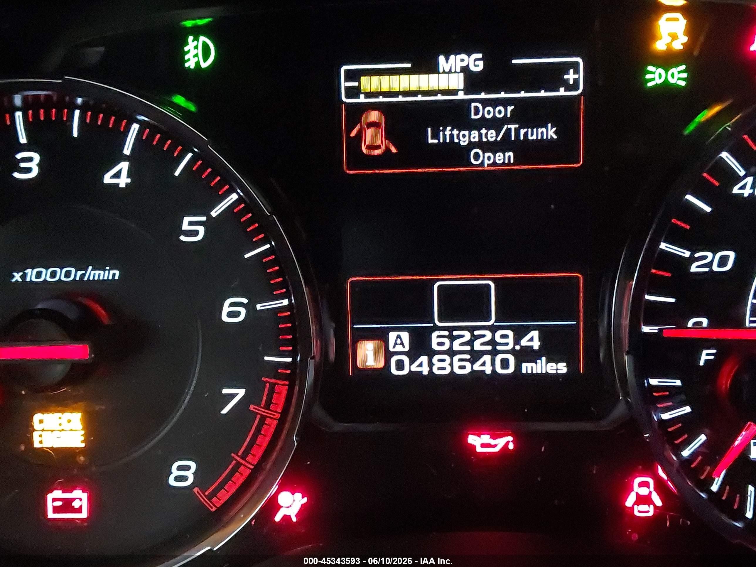 2021 Subaru Wrx Premium Серый vin: JF1VA1C62M9808429