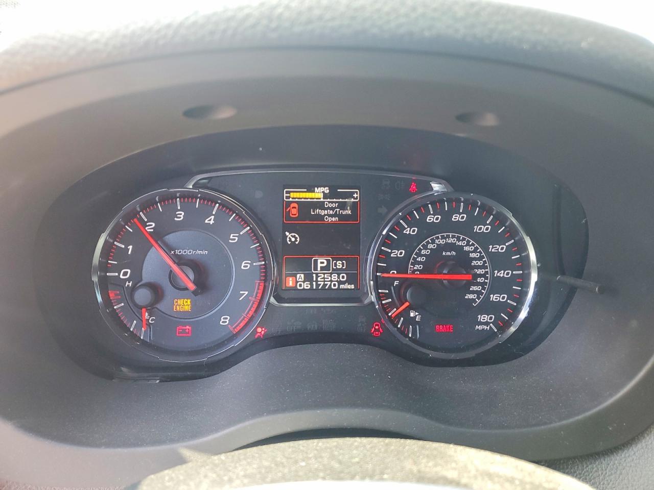 2018 Subaru Wrx Premium Blue vin: JF1VA1C67J8832727
