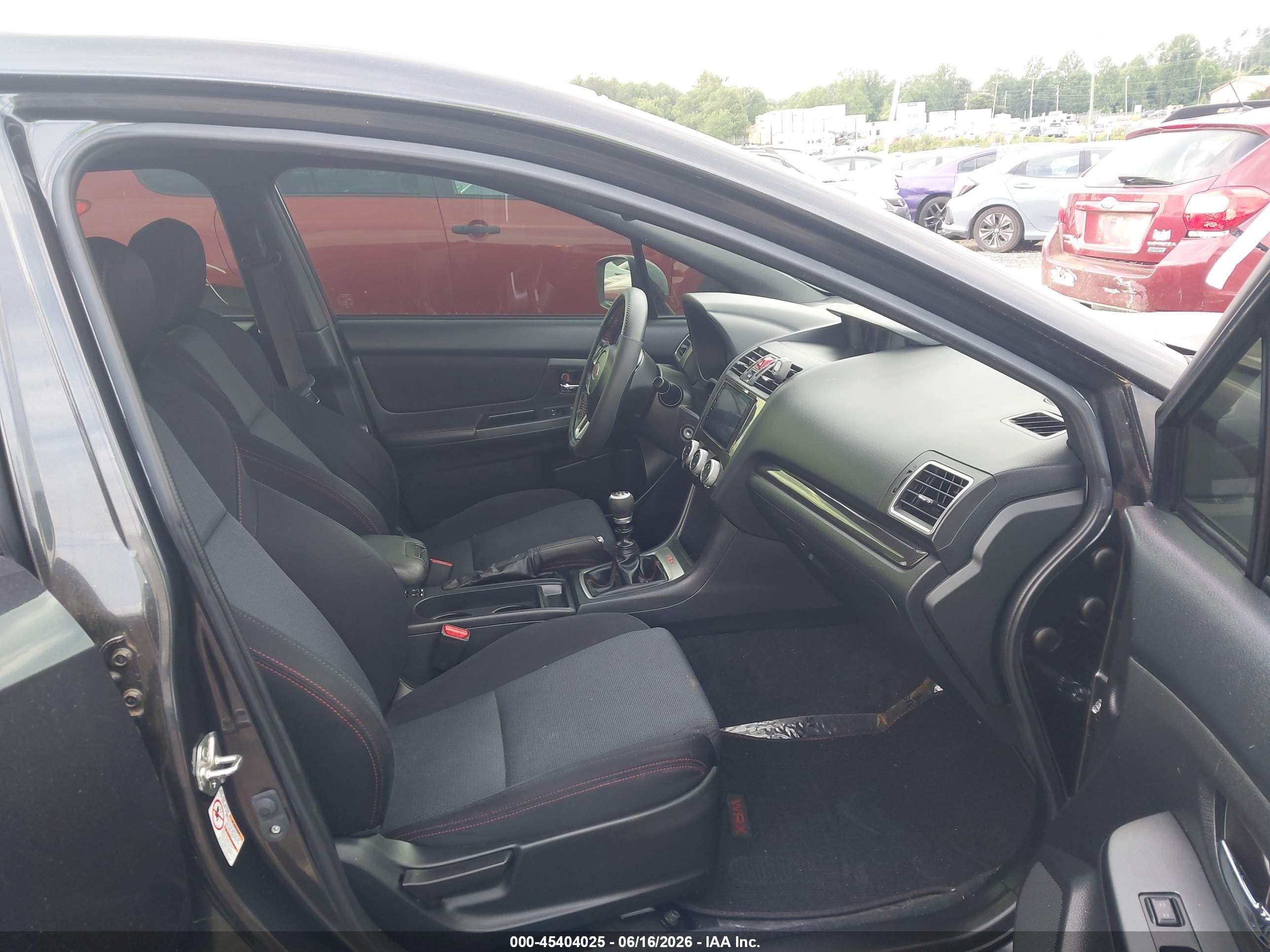 2015 Subaru Wrx Premium Gray vin: JF1VA1D60F9823318