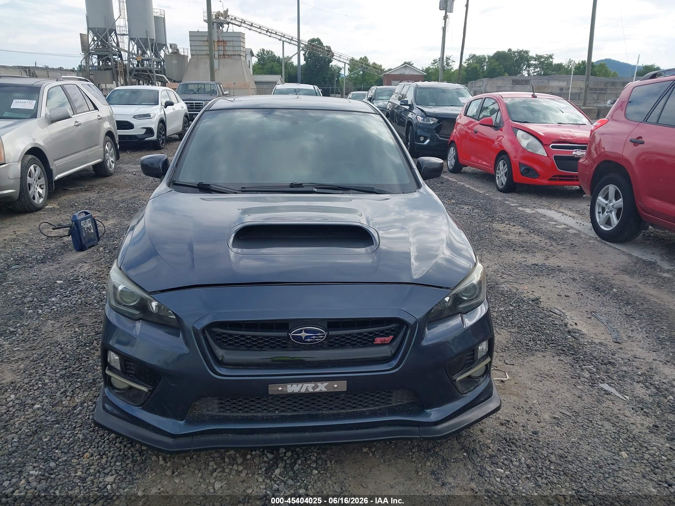 2015 Subaru Wrx Premium Gray vin: JF1VA1D60F9823318