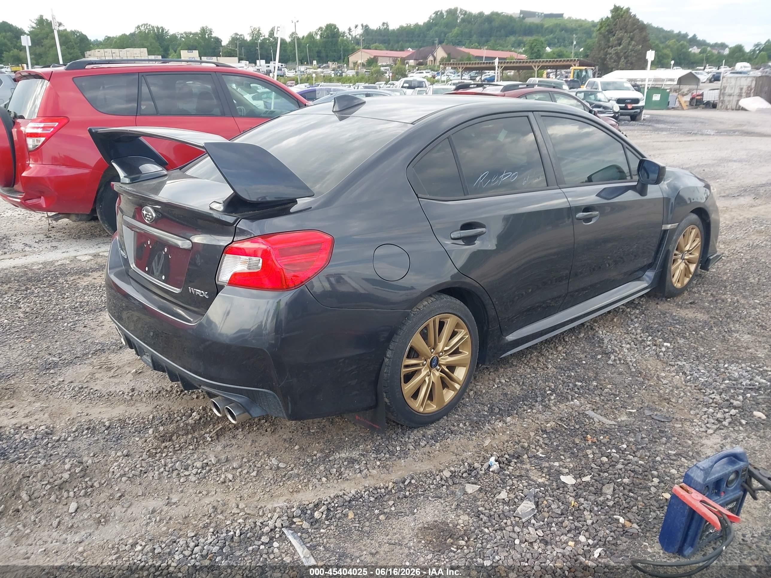 2015 Subaru Wrx Premium Gray vin: JF1VA1D60F9823318