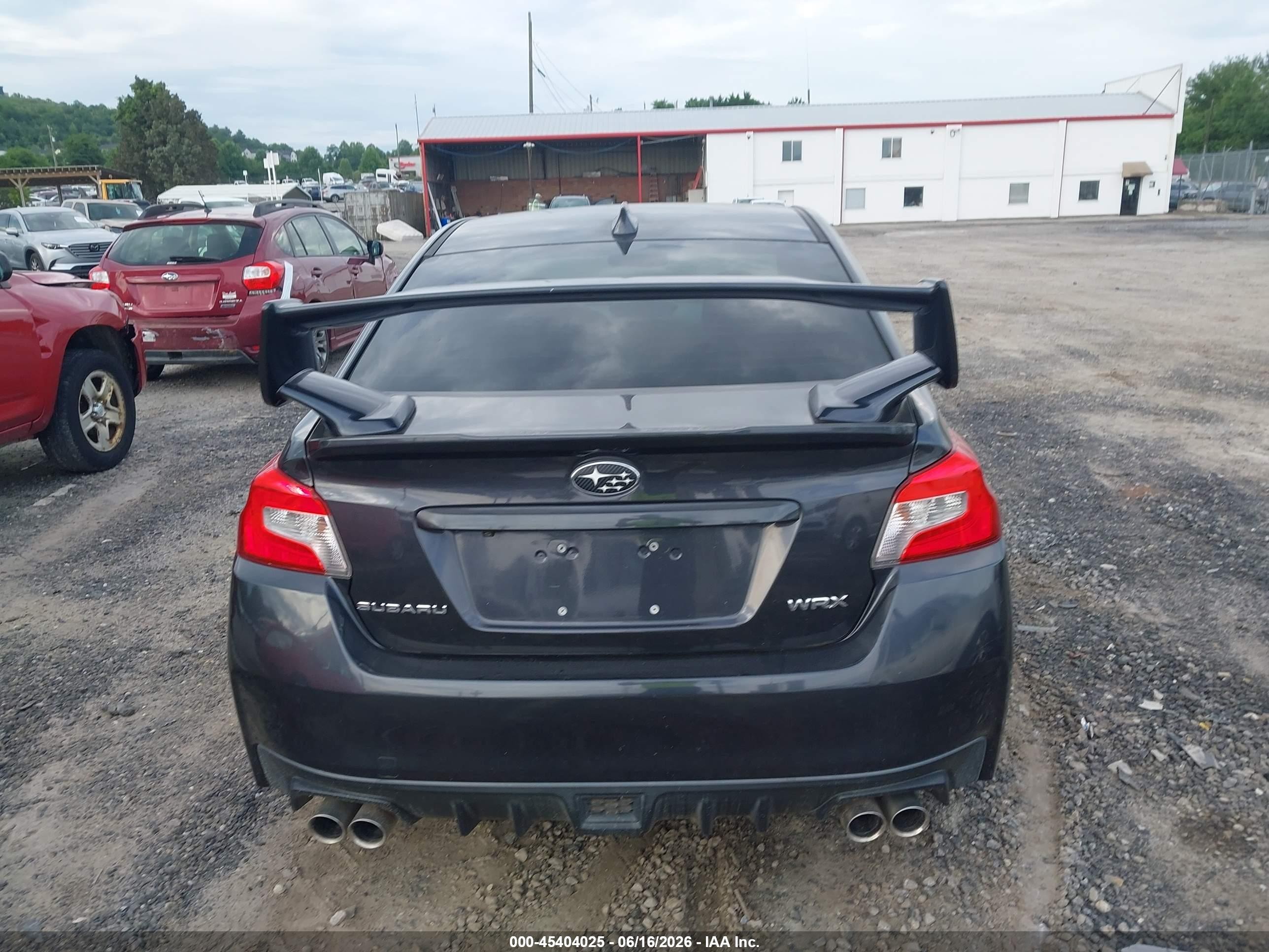 2015 Subaru Wrx Premium Gray vin: JF1VA1D60F9823318