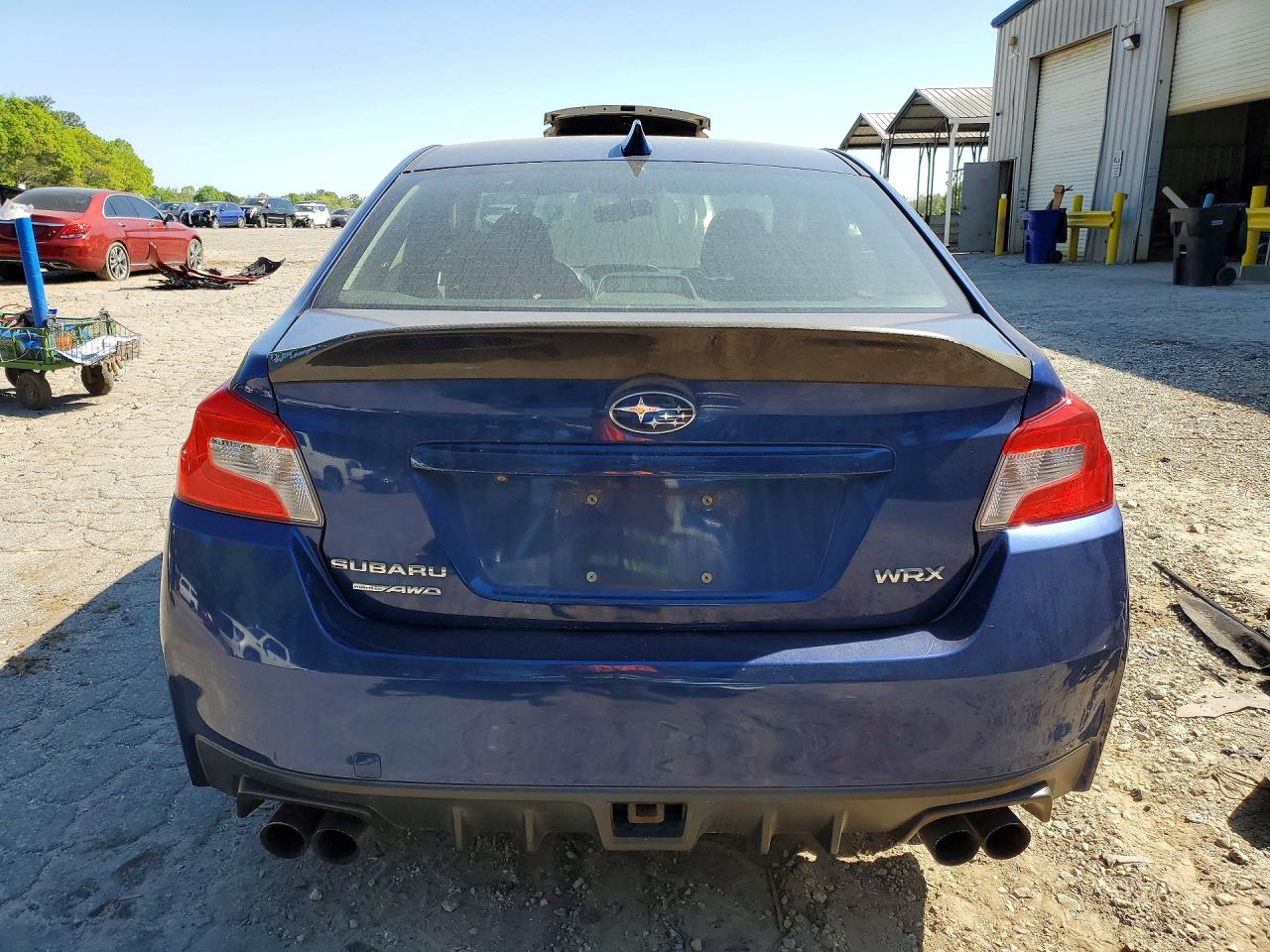 2015 Subaru Wrx Premium Blue vin: JF1VA1D60F9828485