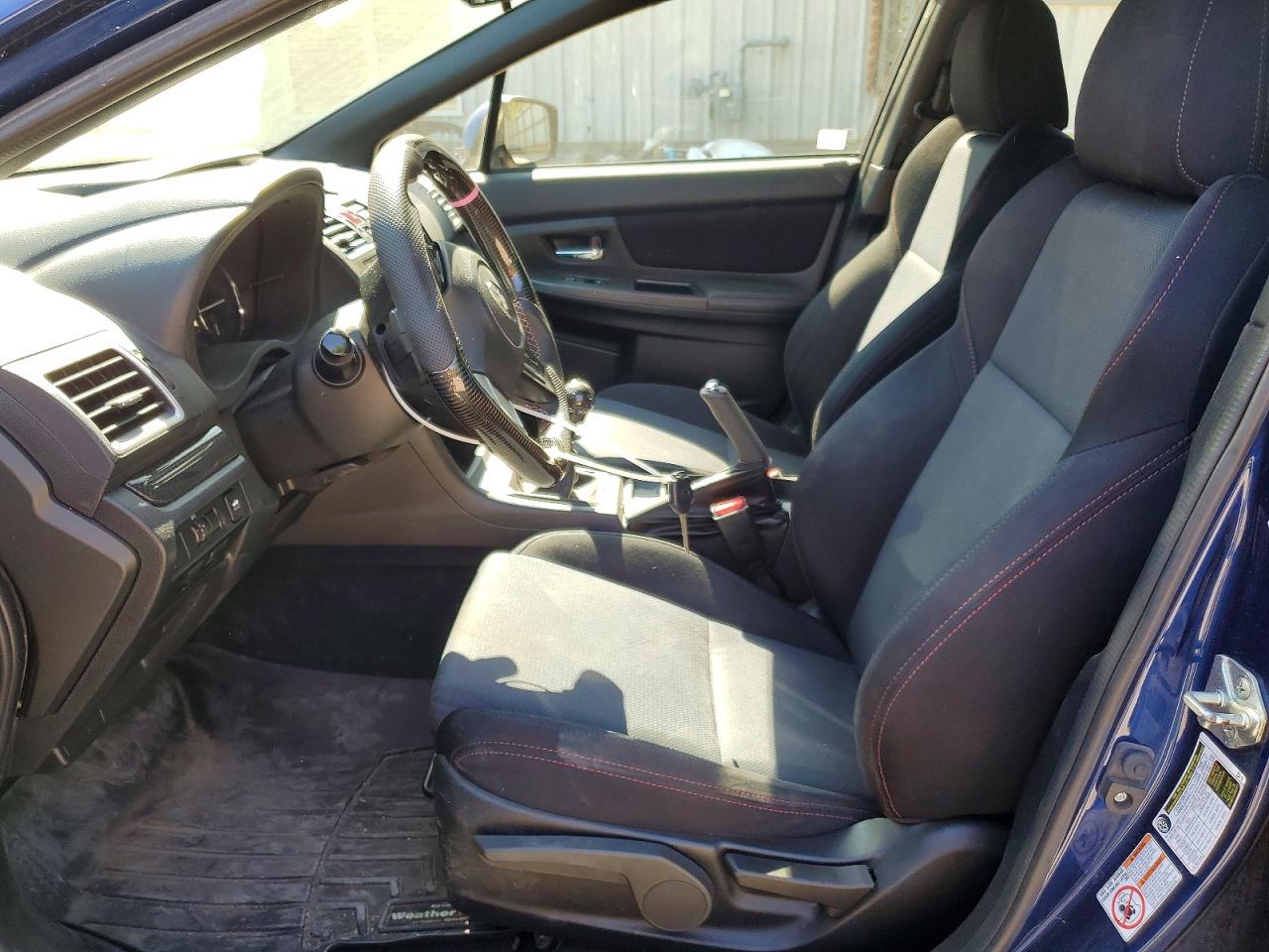 2015 Subaru Wrx Premium Blue vin: JF1VA1D60F9828485