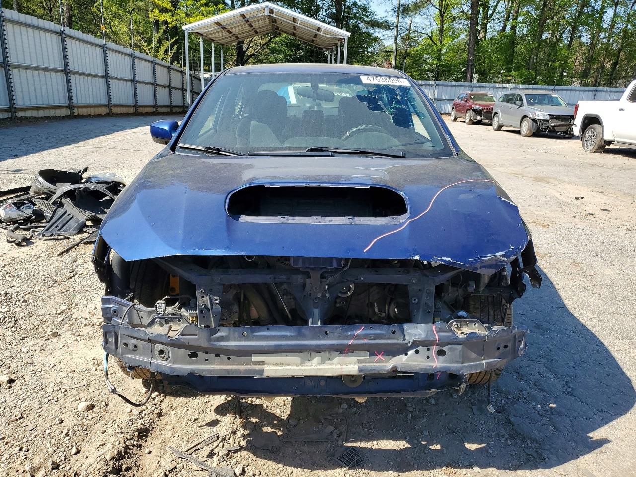 2015 Subaru Wrx Premium Blue vin: JF1VA1D60F9828485
