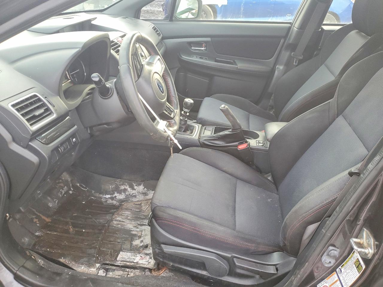 2015 Subaru Wrx Premium Charcoal vin: JF1VA1D61F9826177