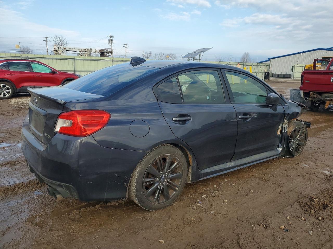 2015 Subaru Wrx Premium Charcoal vin: JF1VA1D61F9826177