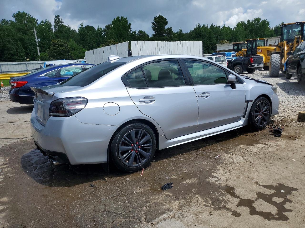 2015 Subaru Wrx Premium Silver vin: JF1VA1D62F9806116