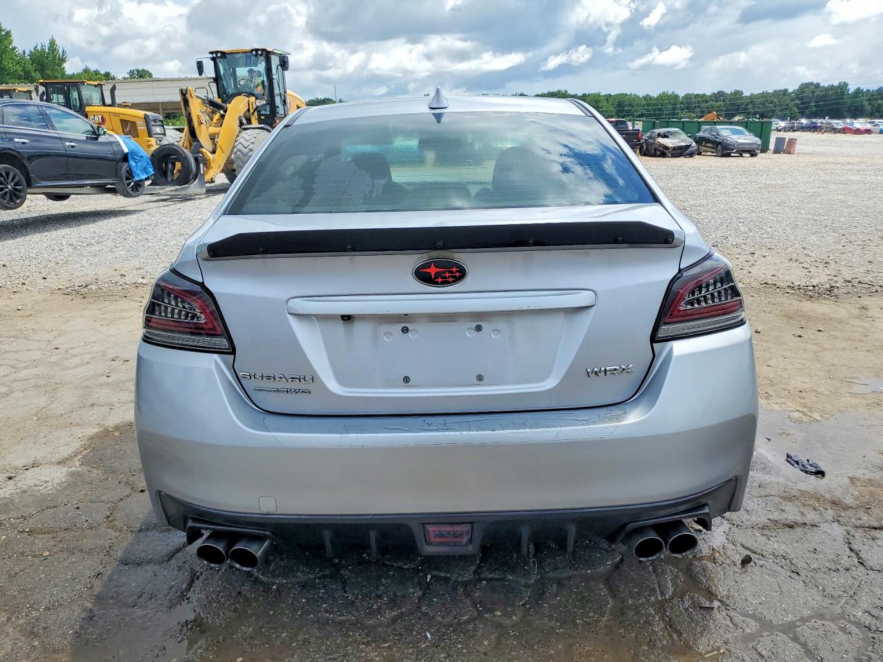 2015 Subaru Wrx Premium Silver vin: JF1VA1D62F9806116