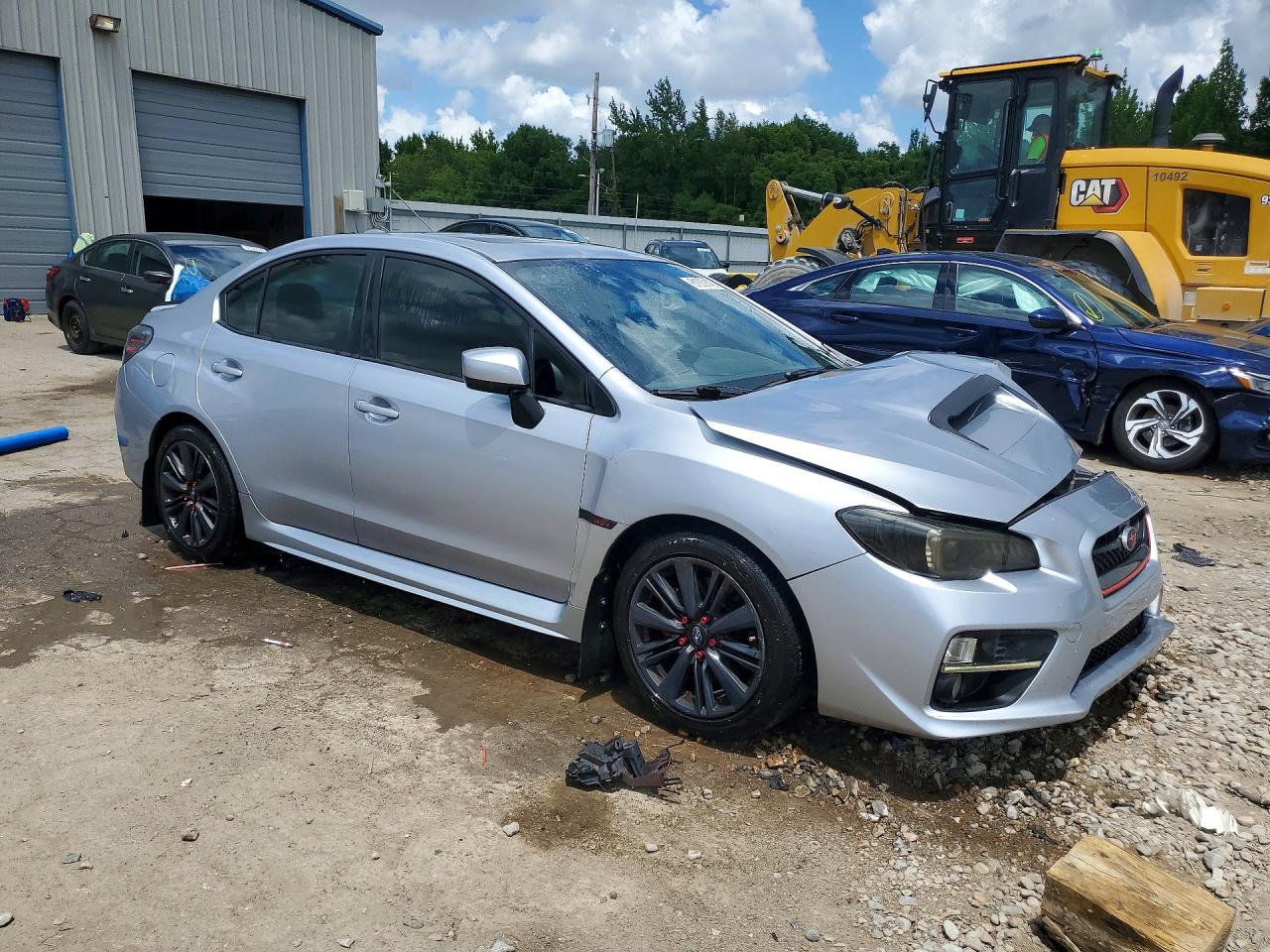 2015 Subaru Wrx Premium Silver vin: JF1VA1D62F9806116