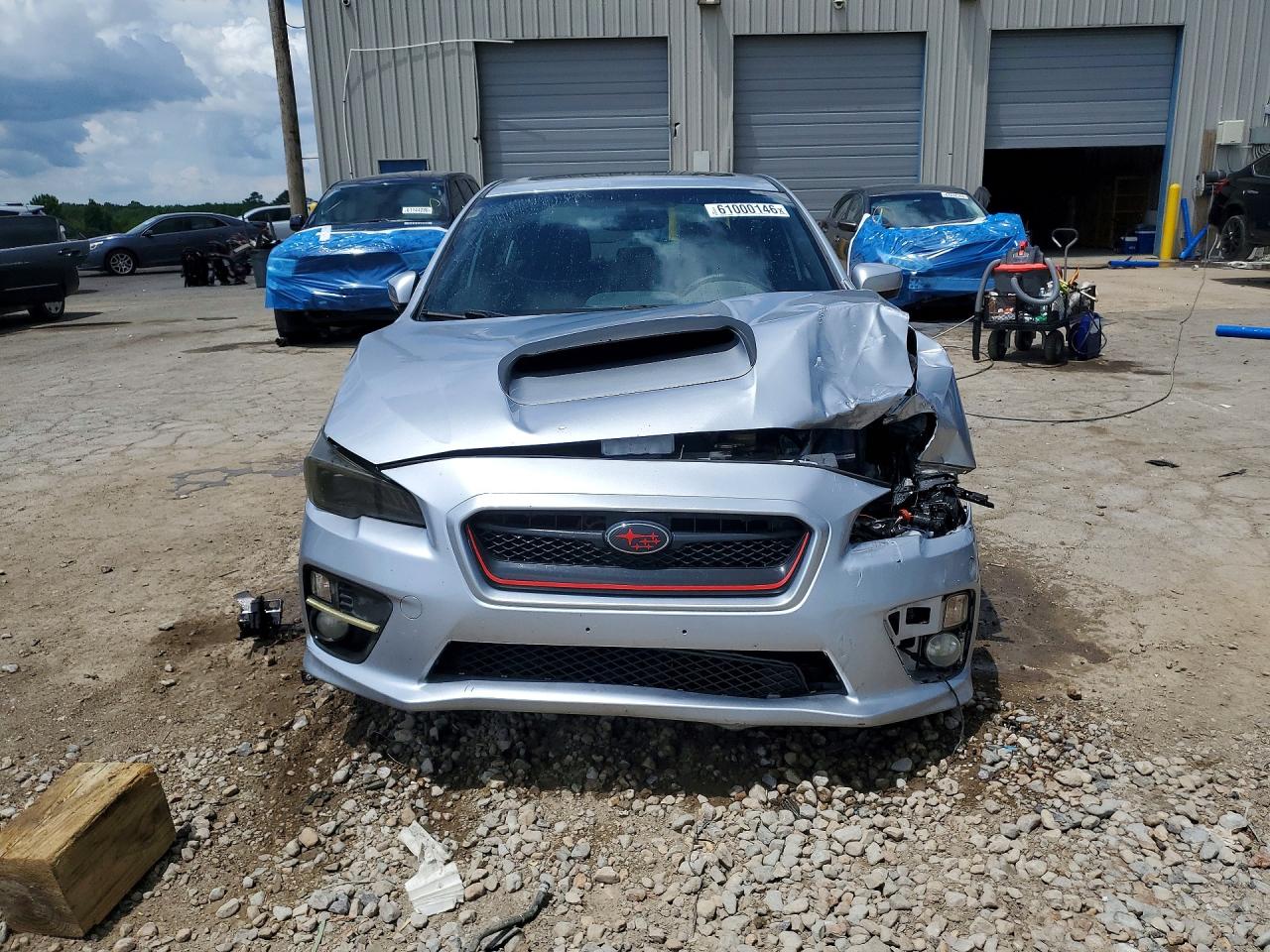 2015 Subaru Wrx Premium Silver vin: JF1VA1D62F9806116