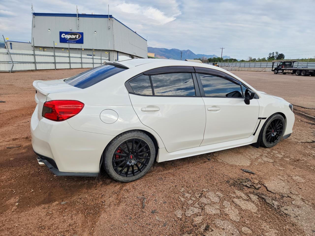 2015 Subaru Wrx Premium White vin: JF1VA1D62F9825345