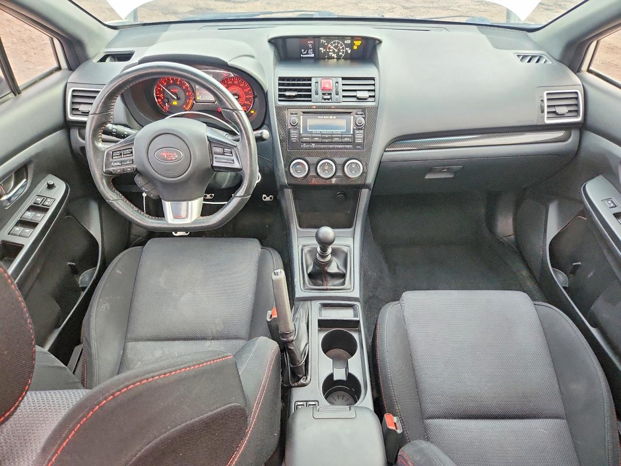 2015 Subaru Wrx Premium White vin: JF1VA1D62F9825345