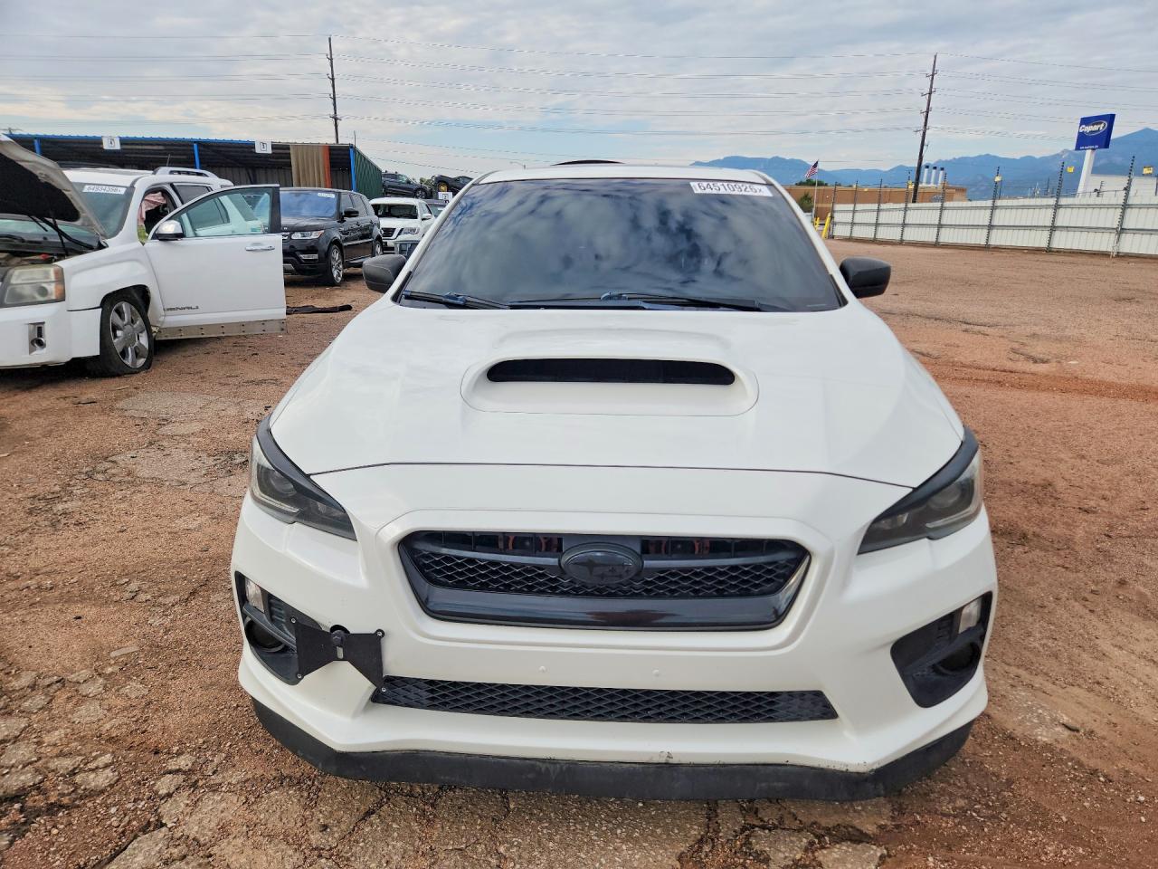 2015 Subaru Wrx Premium White vin: JF1VA1D62F9825345