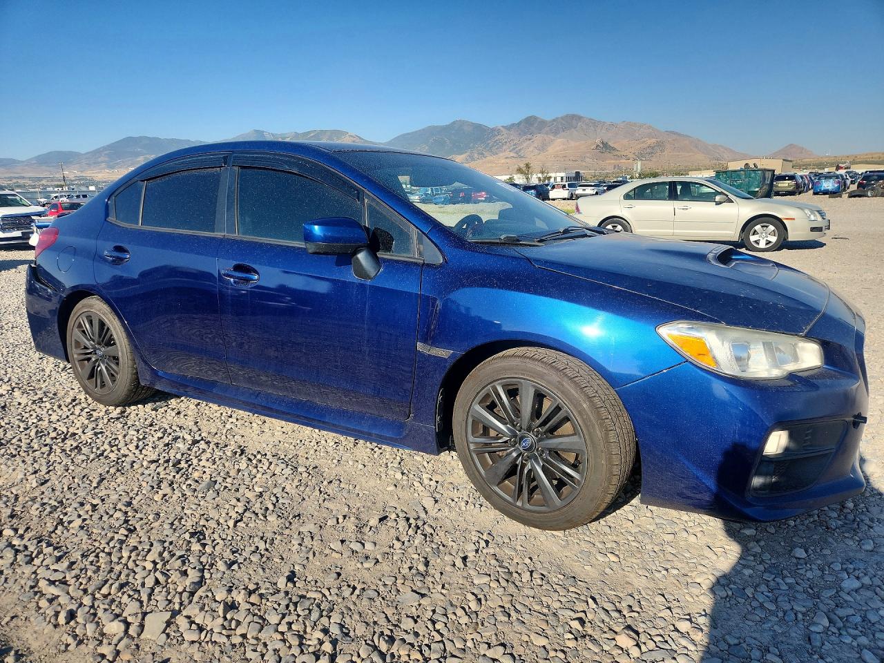 2015 Subaru Wrx Premium Blue vin: JF1VA1D63F8821925