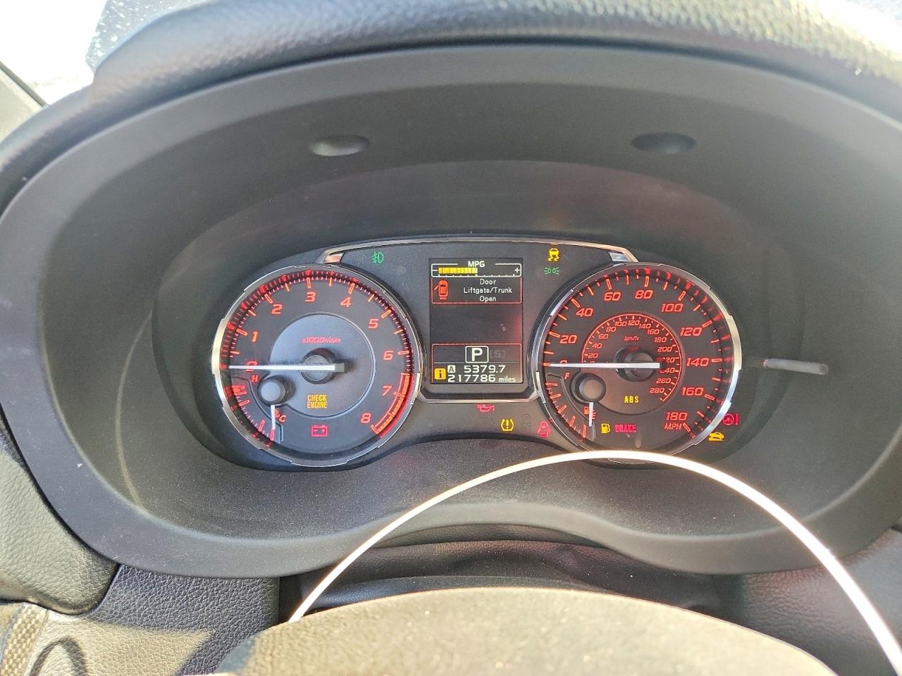 2015 Subaru Wrx Premium Blue vin: JF1VA1D63F8821925