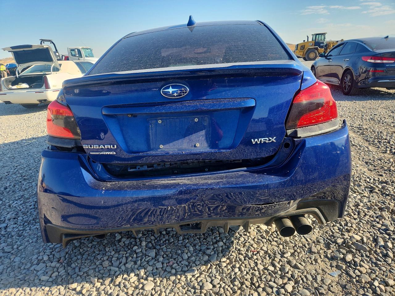 2015 Subaru Wrx Premium Blue vin: JF1VA1D63F8821925