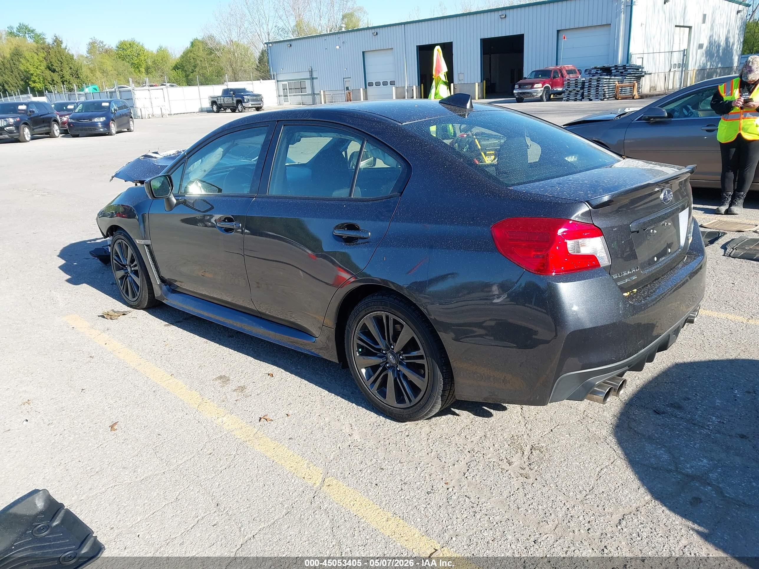 2015 Subaru Wrx Premium Black vin: JF1VA1D63F9808750