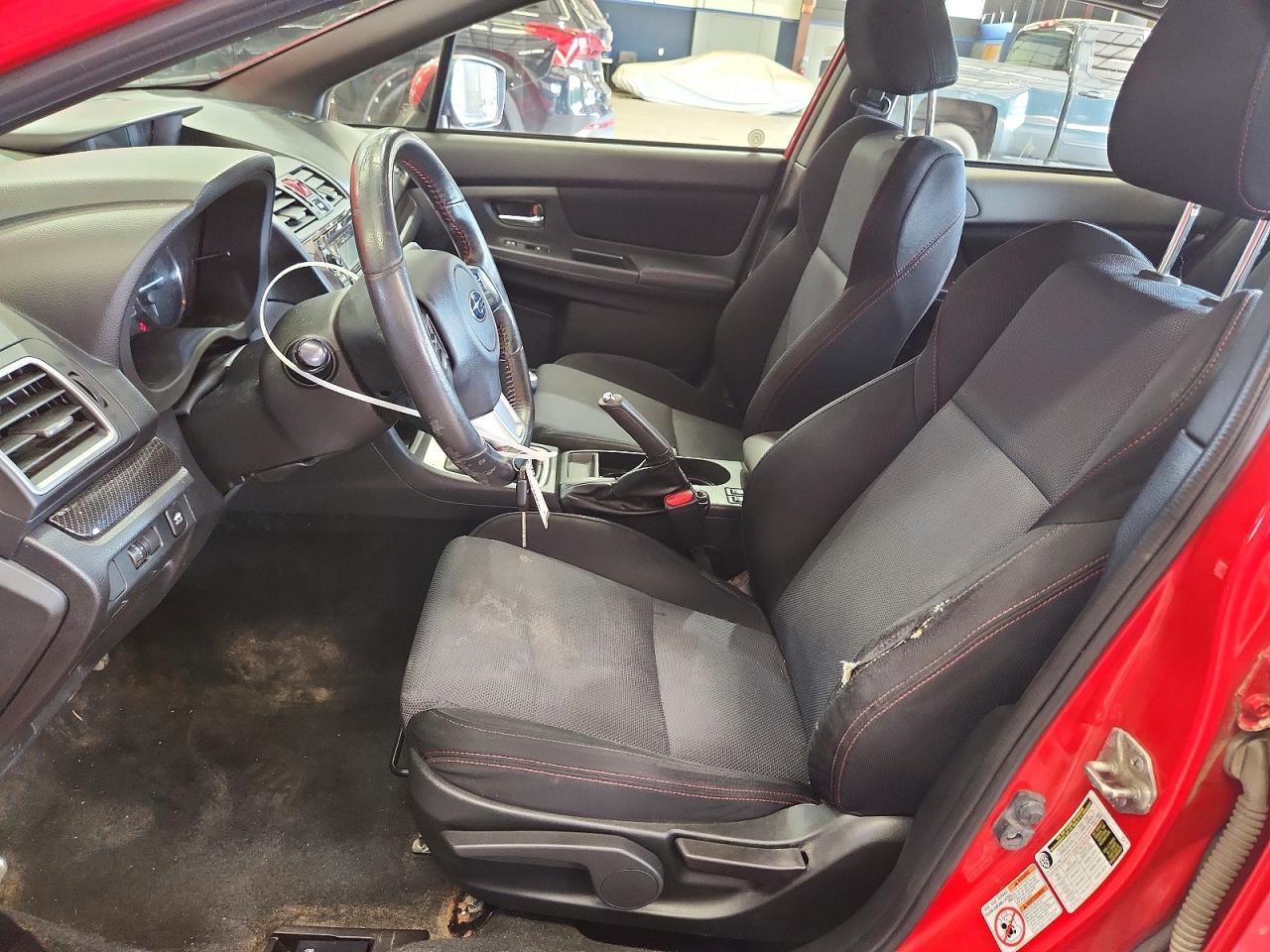 2015 Subaru Wrx Premium Red vin: JF1VA1D63F9834166