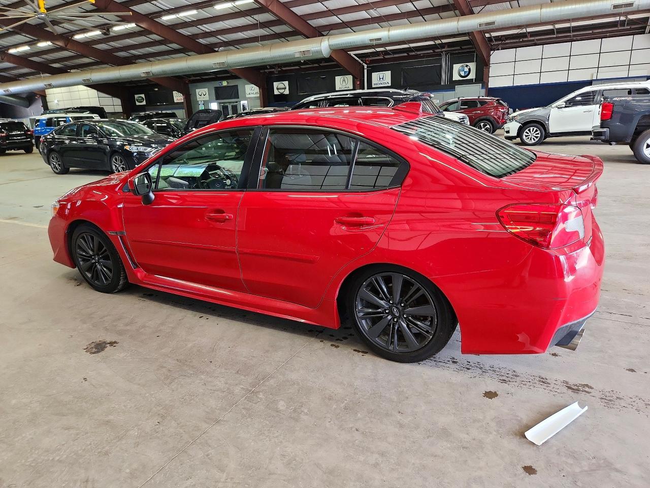 2015 Subaru Wrx Premium Red vin: JF1VA1D63F9834166