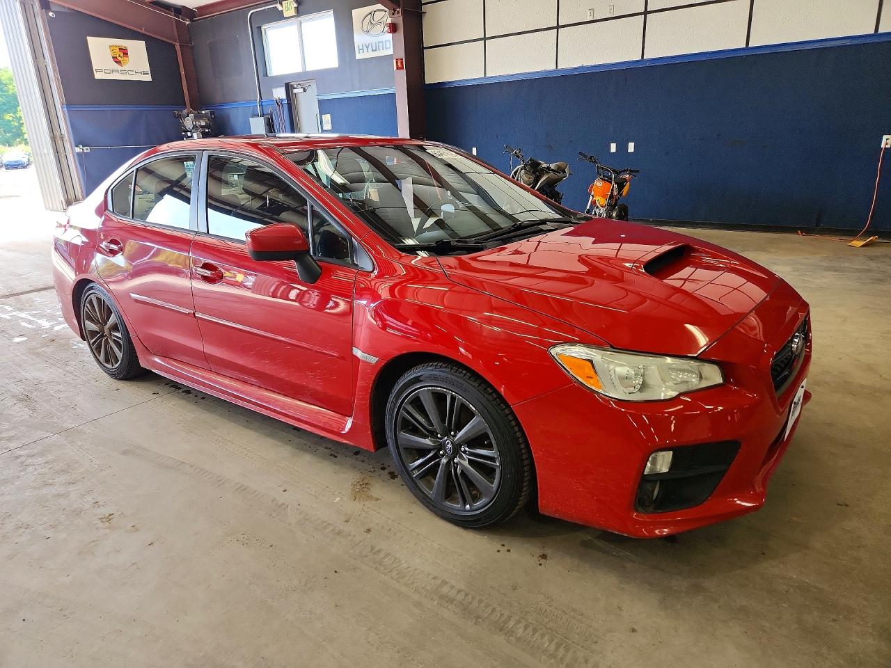 2015 Subaru Wrx Premium Red vin: JF1VA1D63F9834166