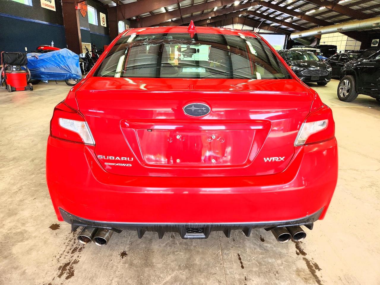 2015 Subaru Wrx Premium Red vin: JF1VA1D63F9834166