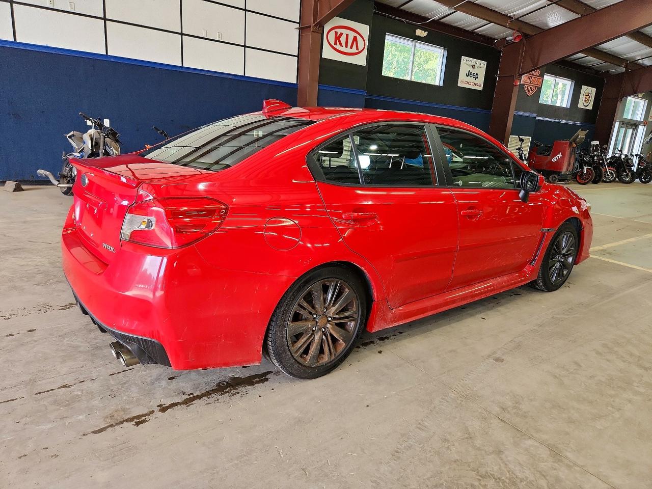 2015 Subaru Wrx Premium Red vin: JF1VA1D63F9834166