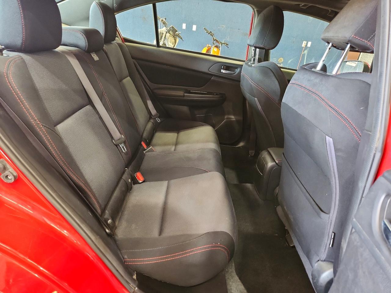 2015 Subaru Wrx Premium Red vin: JF1VA1D63F9834166