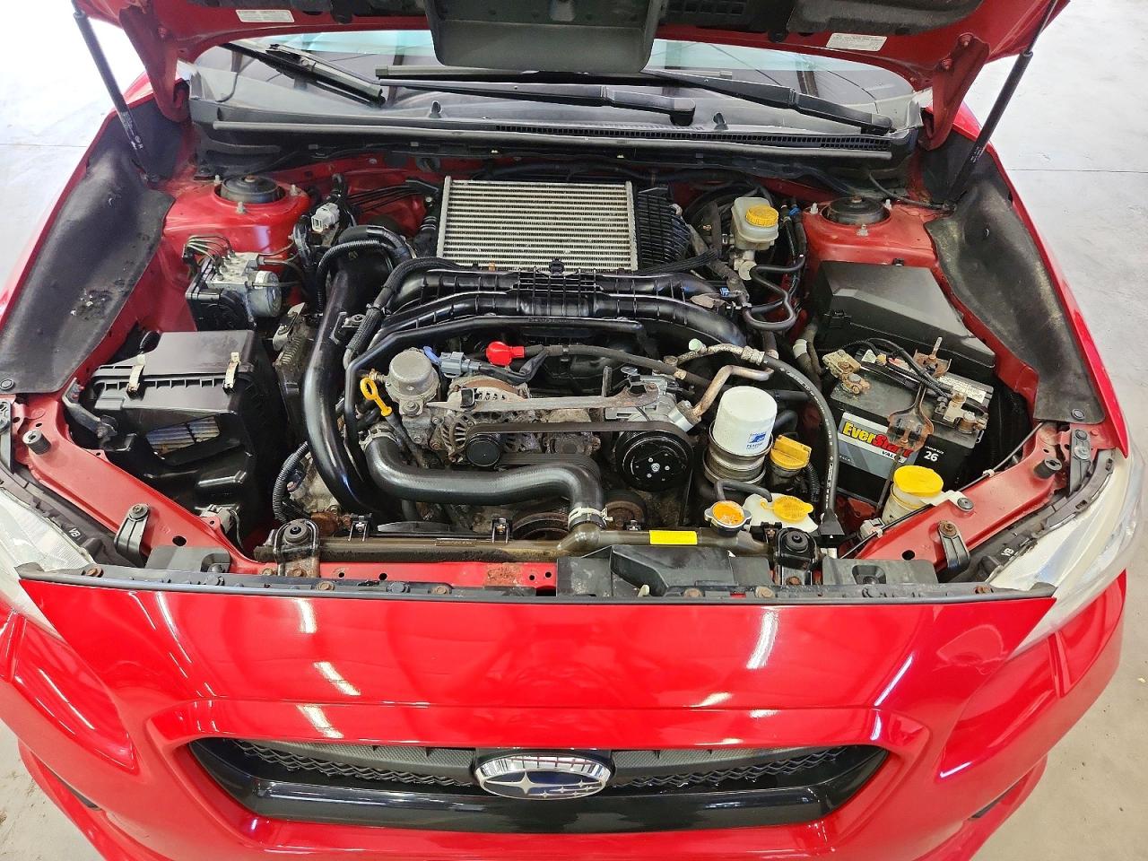 2015 Subaru Wrx Premium Red vin: JF1VA1D63F9834166
